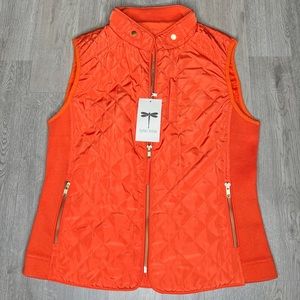 Orange Suede Vest